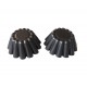 Forma pentru Savarine, Set 2 cavitati, Gri, 10 cm, 325COF