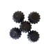 Forma pentru Savarine, Set 5 cavitati, Negru, 10 cm, 399COF