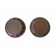 Forma pentru Tarte, Set 2 forme, Rotund, Maro, 10 cm, 404COF