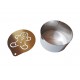 Forma pentru prajituri, Rotund cu sablon de ornat, Model omulet de turta dulce, 7.5 cm, 420COF