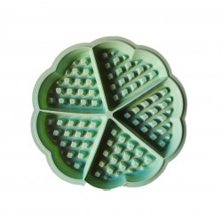 Forma silicon 5 cavitati triunghi, Pentru Grofe, Verde, 21 cm, 252COF