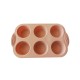 Forma silicon 6 cavitati, 29 cm, 213COF