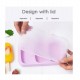 Forma silicon pentru inghetata, 3 cavitati cu capac din silicon, Mov, 19 cm, CooKstyle, 408COF