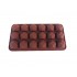 Forma silicon pentru prajituri, Diamante, 184COF
