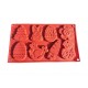 Forma silicon pentru prajituri, Ou, Clopotel, Pui, Floare, Gaina, Iepure, 172COF