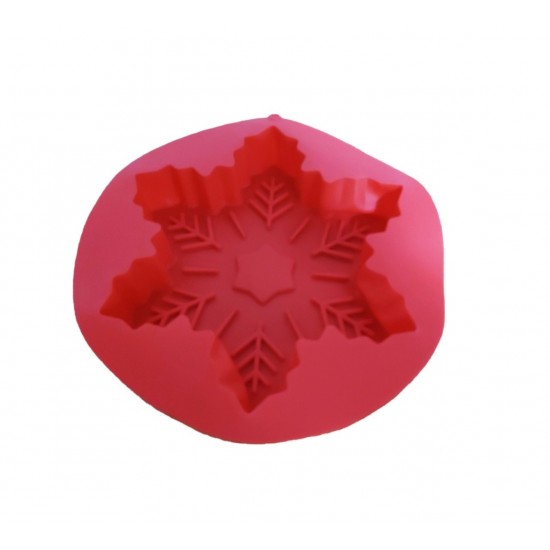 Forma silicon, pentru tarta, Fulg de nea, 22 cm 142COF