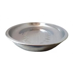 Tava servire de Inox, Argintiu, 39 cm, HML28