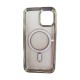 Husa telefon compatibila cu Apple iPhone 12 Pro, Silver, 430HT