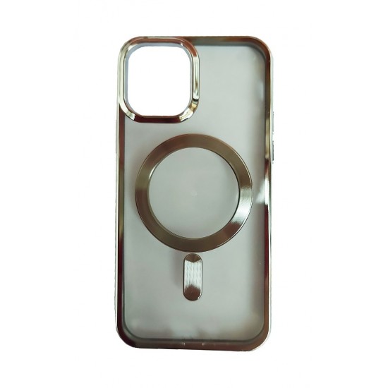 Husa telefon compatibila cu Apple iPhone 12 Pro, Silver, 430HT