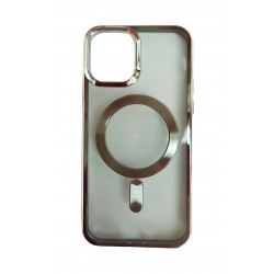 Husa telefon compatibila cu Apple iPhone 12 Pro Max, Silver, 420HT