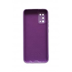 Husa telefon compatibila cu Samsung Galaxy A02s, Mov, Cu interior de catifea, 171HT