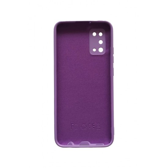 Husa telefon compatibila cu Samsung Galaxy A02s, Mov, Cu interior de catifea, 171HT
