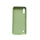 Husa telefon compatibila cu Samsung Galaxy A10, Verde, Cu interior de catifea, 150HT