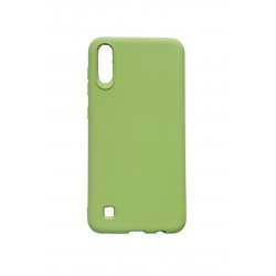 Husa telefon compatibila cu Samsung Galaxy A10, Verde, Cu interior de catifea, 150HT