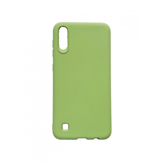 Husa telefon compatibila cu Samsung Galaxy A10, Verde, Cu interior de catifea, 150HT