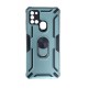 Husa telefon compatibila cu Samsung Galaxy A21s, Powerful, Inel si placuta metalica, 436HT Husa telefon compatibila cu Samsung Galaxy A21s, Powerful, Inel si placuta metalica, 436HT