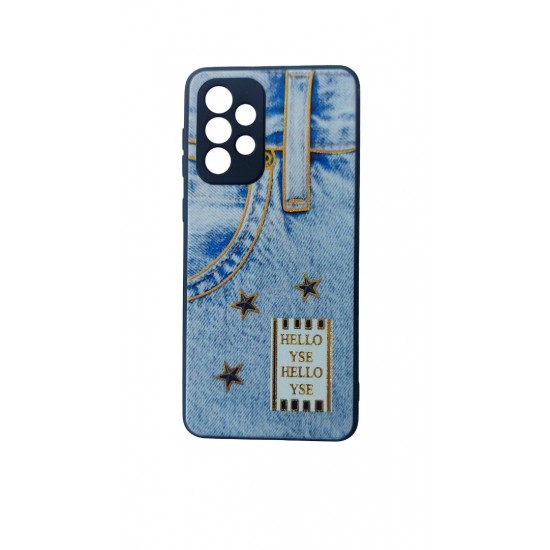 Husa telefon compatibila cu Samsung Galaxy A33 5G, Albastru, Hello, 301HT Husa telefon compatibila cu Samsung Galaxy A33 5G, Albastru, Hello, 301HT