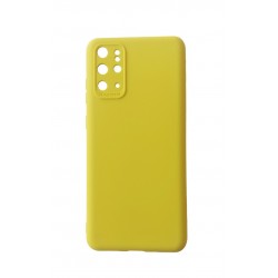 Husa telefon compatibila cu Samsung Galaxy S20 Plus, Galben, Cu interior de catifea, 258HT 