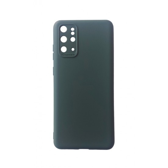 Husa telefon compatibila cu Samsung Galaxy S20 Plus, Verde, Cu interior de catifea, 256HT 