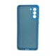 Husa telefon compatibila cu Samsung Galaxy S21 Plus, Albastru, Cu interior de catifea, 394HT Husa telefon compatibila cu Samsung Galaxy S21 Plus, Albastru, Cu interior de catifea, 394HT