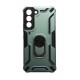 Husa telefon compatibila cu Samsung Galaxy S22 Plus, Powerful, Inel si placuta metalica, HT101