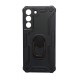 Husa telefon compatibila cu Samsung Galaxy S22 Plus, Powerful, Inel si placuta metalica, HT105
