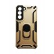 Husa telefon compatibila cu Samsung Galaxy S22, Powerful, Inel si placuta metalica, HT95