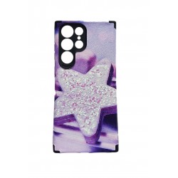 Husa telefon compatibila cu Samsung Galaxy S22 Ultra, Antisoc, Stea, HT17