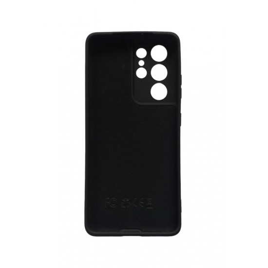Husa telefon compatibila cu Samsung Galaxy S22 Ultra, Negru, Cu interior de catifea, 143HT