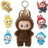 Jucarie de plus Labubu The Monsters – include un plus surpriza si 6 stickere Labubu waterproof pentru telefon, LA1