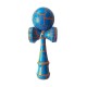 Kendama profesionala, Albastru/Portocaliu, 14KD