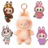 Jucarie de plus Labubu The Monsters – include un plus surpriza si 4 stickere Labubu waterproof pentru telefon, LA2