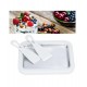 Plita termica pentru inghetata Thailandeza instant tip rulou, Accesorii Incluse, 22 cm, Alb, 411COF