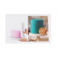 Sablon pentru decorare torturi, Turcoaz, 21 cm, 366COF