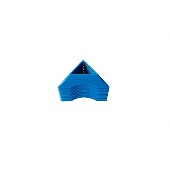 Set 10 Suporti universali pentru cuburi, toate marcile si dimensiunile Magic Cub, Albastru, 434CUB-1