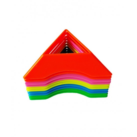 Set 10 Suporti universali pentru cuburi, toate marcile si dimensiunile Magic Cub, Multicolor, 436CUB-1