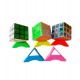 Set 10 Suporti universali pentru cuburi, toate marcile si dimensiunile Magic Cub, Multicolor, 436CUB-1