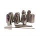 Set 12 duiuri ornat din inox, 5 cm, 138COF Set 12 duiuri ornat din inox, 5 cm, 138COF