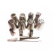 Set 12 duiuri ornat din inox, 5 cm, 138COF Set 12 duiuri ornat din inox, 5 cm, 138COF