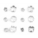 Set 12 forme decupatoare, pentru biscuiti, 5.5 cm, 381COF