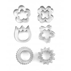 Set 12 forme decupatoare, pentru biscuiti, 5.5 cm, 381COF