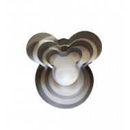 Set 3 Tavi pentru torturi cu 3 etaje, Mouse, 191COF Set 3 Tavi pentru torturi cu 3 etaje, Mouse, 191COF