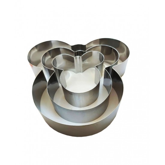 Set 3 Tavi pentru torturi cu 3 etaje, Mouse, 191COF Set 3 Tavi pentru torturi cu 3 etaje, Mouse, 191COF