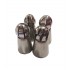 Set 4 duiuri ornat din inox, Russia, 5.5 cm, 136COF