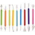 Set 9 Instrumente de modelat pentru cofetarie, Multicolor, 17 cm, 369COF