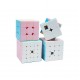 Set Cub Magic MoYu Meilong, 2x2, 3x3, 4x4, 5x5, Macaron Stickerless, 474CUB-1