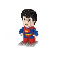 Set Micro block, 190 piese, Superman, 410CUB-1 Set Micro block, 190 piese, Superman, 410CUB-1