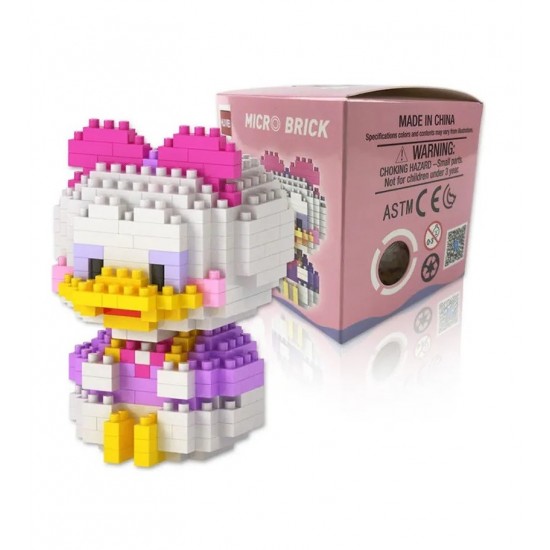 Set Micro block, 280 piese, Little Daisy, 408CUB-1 Set Micro block, 280 piese, Little Daisy, 408CUB-1