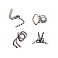 Set puzzle Brain Twister 4 jocuri din Metal, pentru copii si adolescenti, 486CUB Set puzzle Brain Twister 4 jocuri din Metal, pentru copii si adolescenti, 486CUB