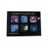 Set  puzzle Brain Twister 6 jocuri din Metal, pentru copii si adolescenti, Animale marine, 375CUB-1